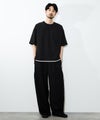URBAN COLLECTION エアリネン カラミ織りリラックスフィットTシャツ メンズ メール便 対応商品商品サムネイル-16
