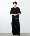 URBAN COLLECTION エアリネン カラミ織りリラックスフィットTシャツ メンズ メール便 対応商品商品サムネイル-17