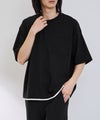 URBAN COLLECTION エアリネン カラミ織りリラックスフィットTシャツ メンズ メール便 対応商品商品サムネイル-18