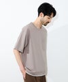 URBAN COLLECTION  エアリネン カラミ織りリラックスフィットTシャツ メンズ メール便 対応商品商品サムネイル-21