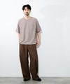URBAN COLLECTION エアリネン カラミ織りリラックスフィットTシャツ メンズ メール便 対応商品商品サムネイル-23