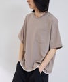 URBAN COLLECTION エアリネン カラミ織りリラックスフィットTシャツ メンズ メール便 対応商品商品サムネイル-25