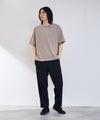 URBAN COLLECTION  エアリネン カラミ織りリラックスフィットTシャツ メンズ メール便 対応商品商品サムネイル-26