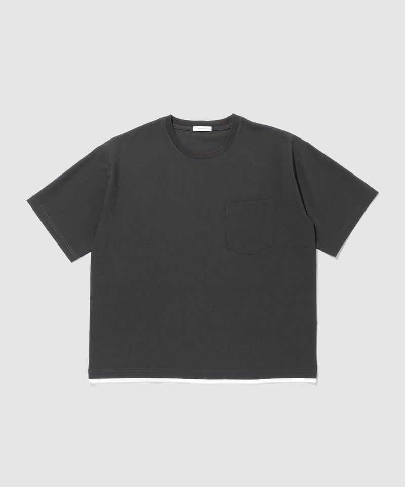 URBAN COLLECTION  エアリネン カラミ織りリラックスフィットTシャツ メンズ メール便 対応商品商品画像-27