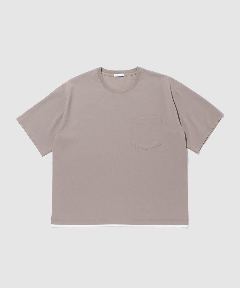 URBAN COLLECTION エアリネン カラミ織りリラックスフィットTシャツ メンズ メール便 対応商品商品画像-29