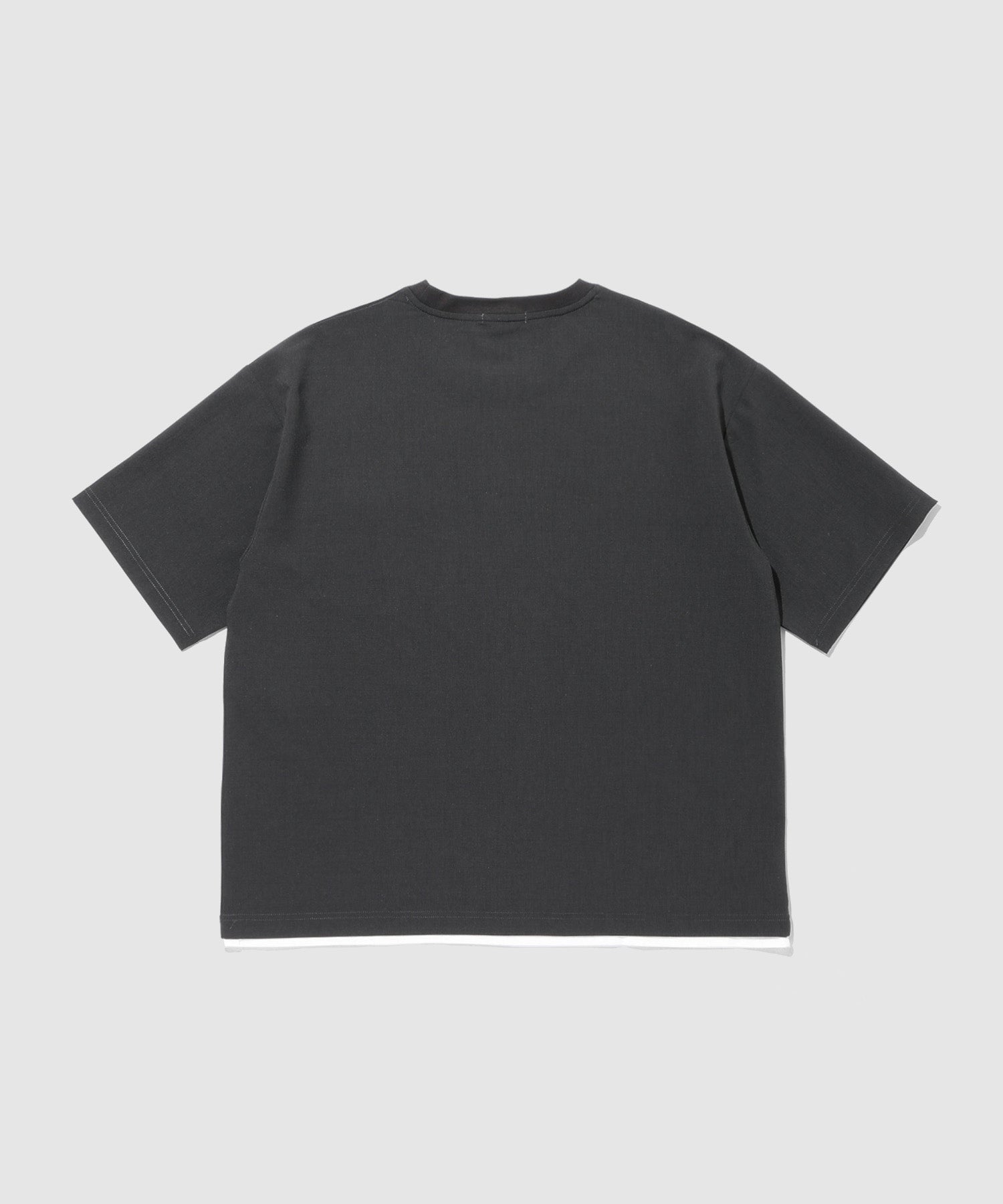 URBAN COLLECTION エアリネン カラミ織りリラックスフィットTシャツ メンズ