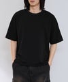 URBAN COLLECTION  リップル テーパードシルエット クルーネック半袖Tシャツ メンズ メール便 対応商品商品サムネイル-3