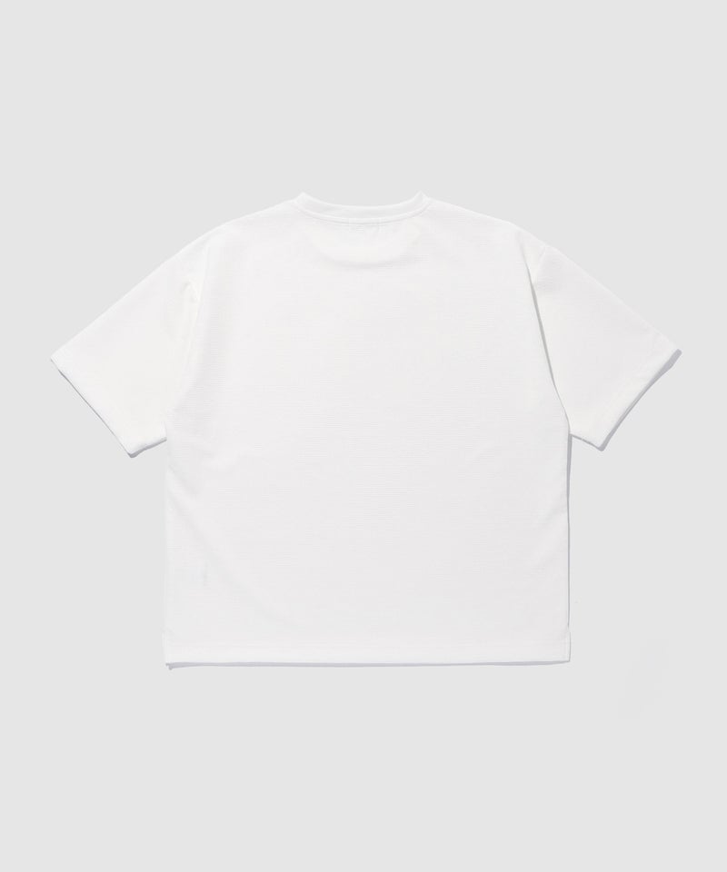 URBAN COLLECTION リップル テーパードシルエット クルーネック半袖Tシャツ メンズ メール便 対応商品商品画像-6