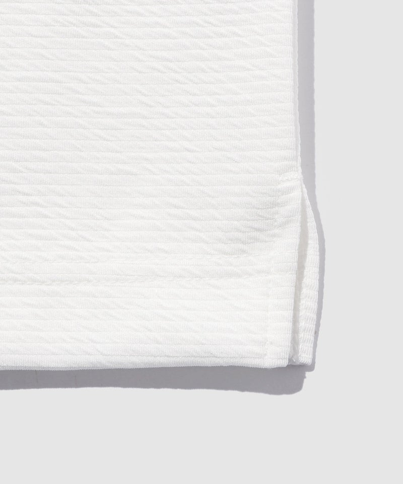 URBAN COLLECTION リップル テーパードシルエット クルーネック半袖Tシャツ メンズ メール便 対応商品商品画像-8