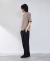URBAN COLLECTION リップル テーパードシルエット クルーネック半袖Tシャツ メンズ メール便 対応商品商品サムネイル-16