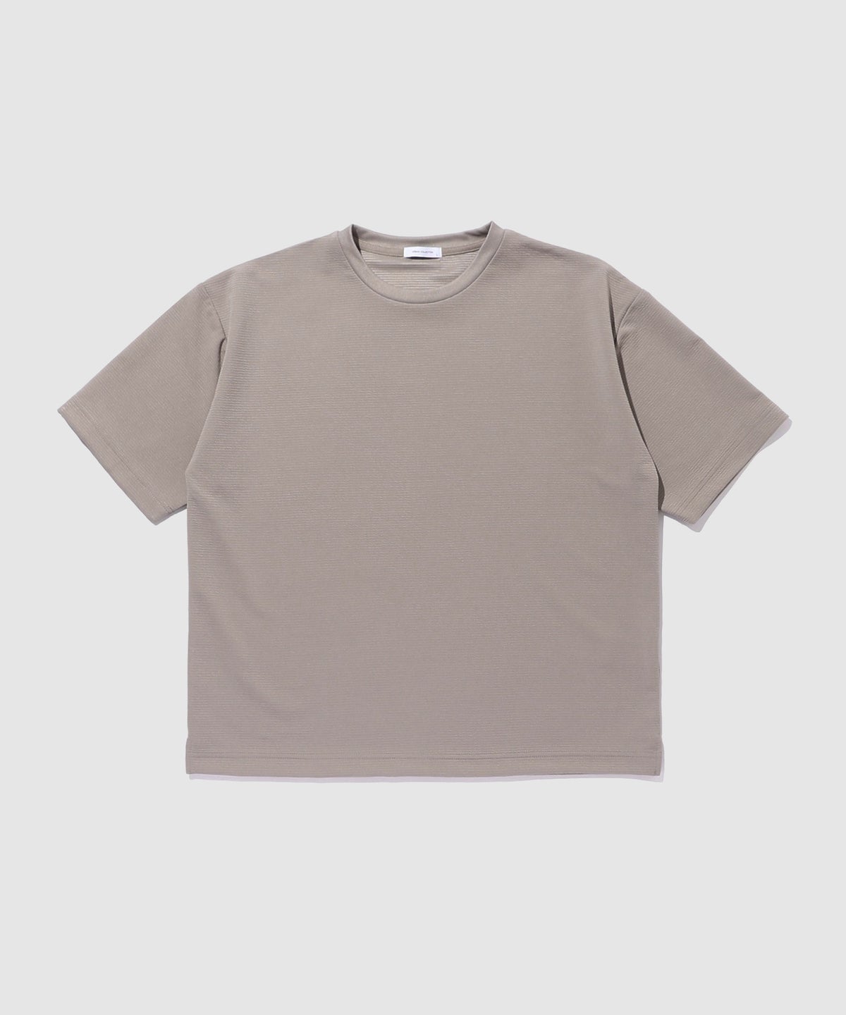 URBAN COLLECTION リップル テーパードシルエット クルーネック半袖Tシャツ メンズ メール便 対応商品