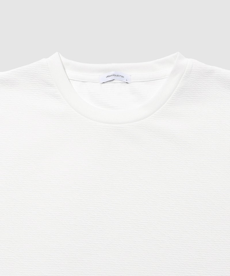 URBAN COLLECTION リップル テーパードシルエット クルーネック半袖Tシャツ メンズ メール便 対応商品商品画像-23