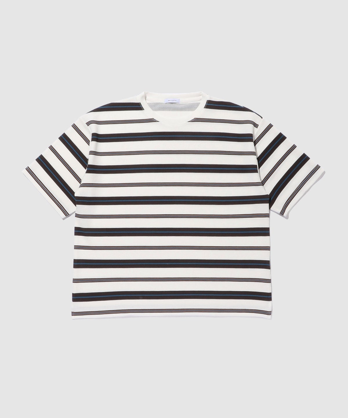 URBAN COLLECTION ドライワッフル マルチボーダー半袖Tシャツ メンズ メール便 対応商品