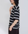 URBAN COLLECTION ドライワッフル マルチボーダー半袖Tシャツ メンズ メール便 対応商品商品サムネイル-10