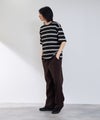 URBAN COLLECTION ドライワッフル マルチボーダー半袖Tシャツ メンズ メール便 対応商品商品サムネイル-11