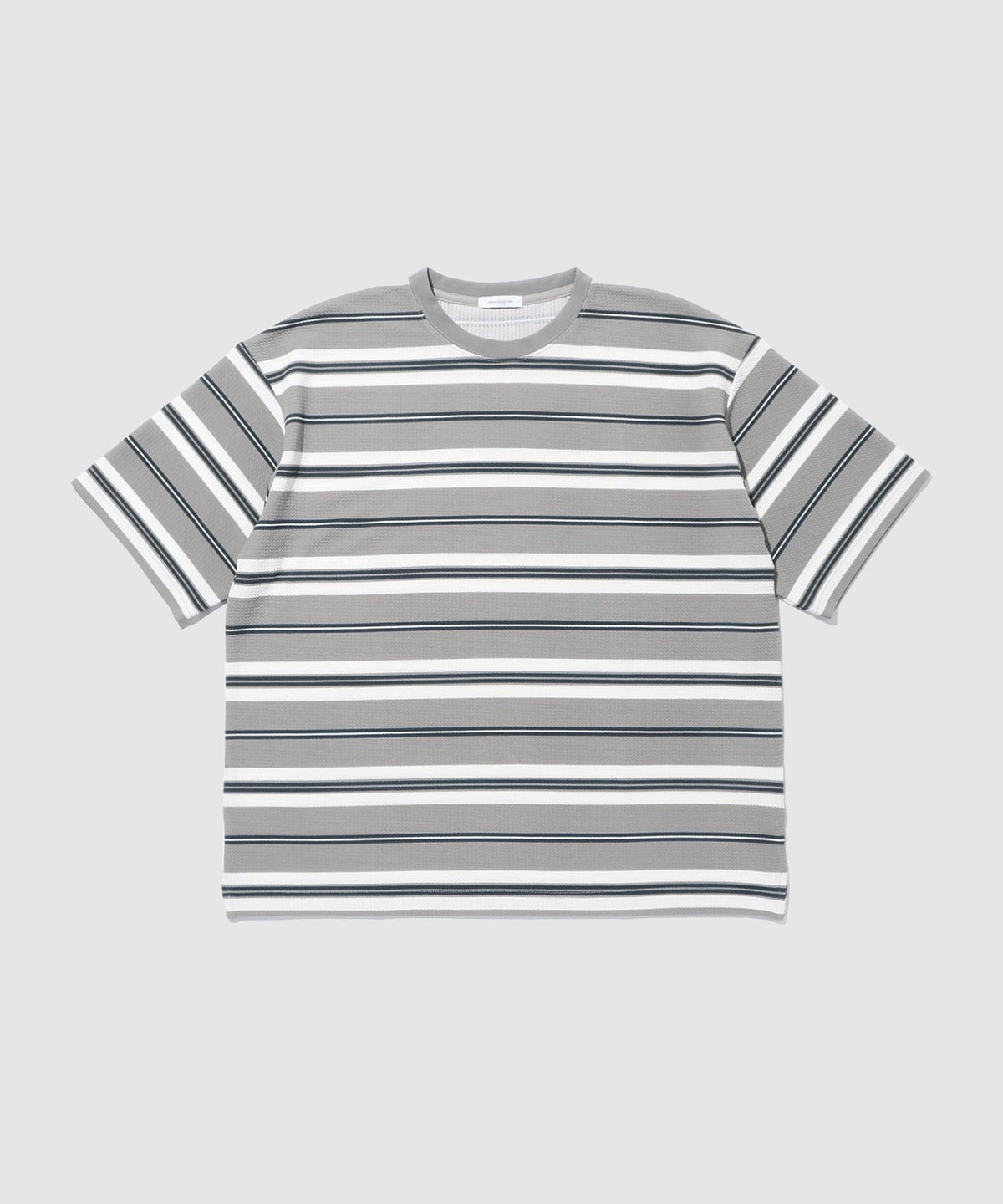 URBAN COLLECTION ドライワッフル マルチボーダー半袖Tシャツ メンズ メール便 対応商品