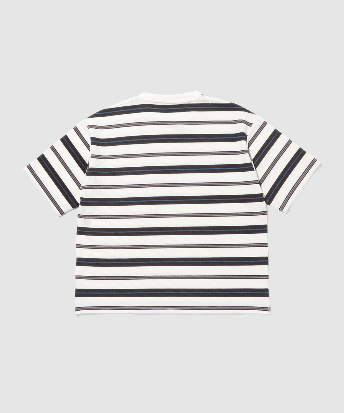 URBAN COLLECTION ドライワッフル マルチボーダー半袖Tシャツ メンズ メール便 対応商品