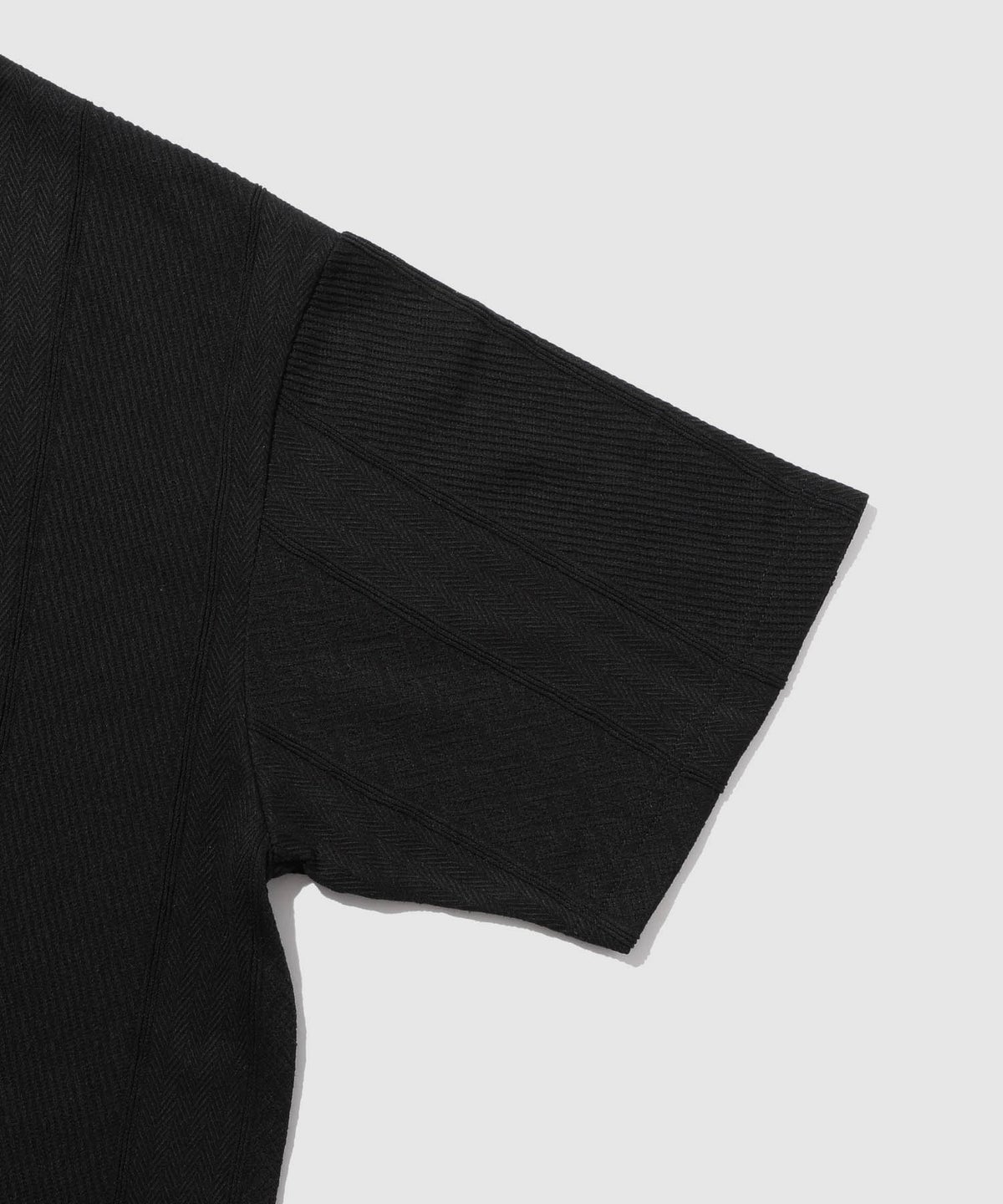 URBAN COLLECTION ローゲージ ジャガード半袖Tシャツ メンズ メール便 対応商品