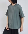 URBAN COLLECTION  ローゲージ ジャガード半袖Tシャツ メンズ メール便 対応商品商品サムネイル-9