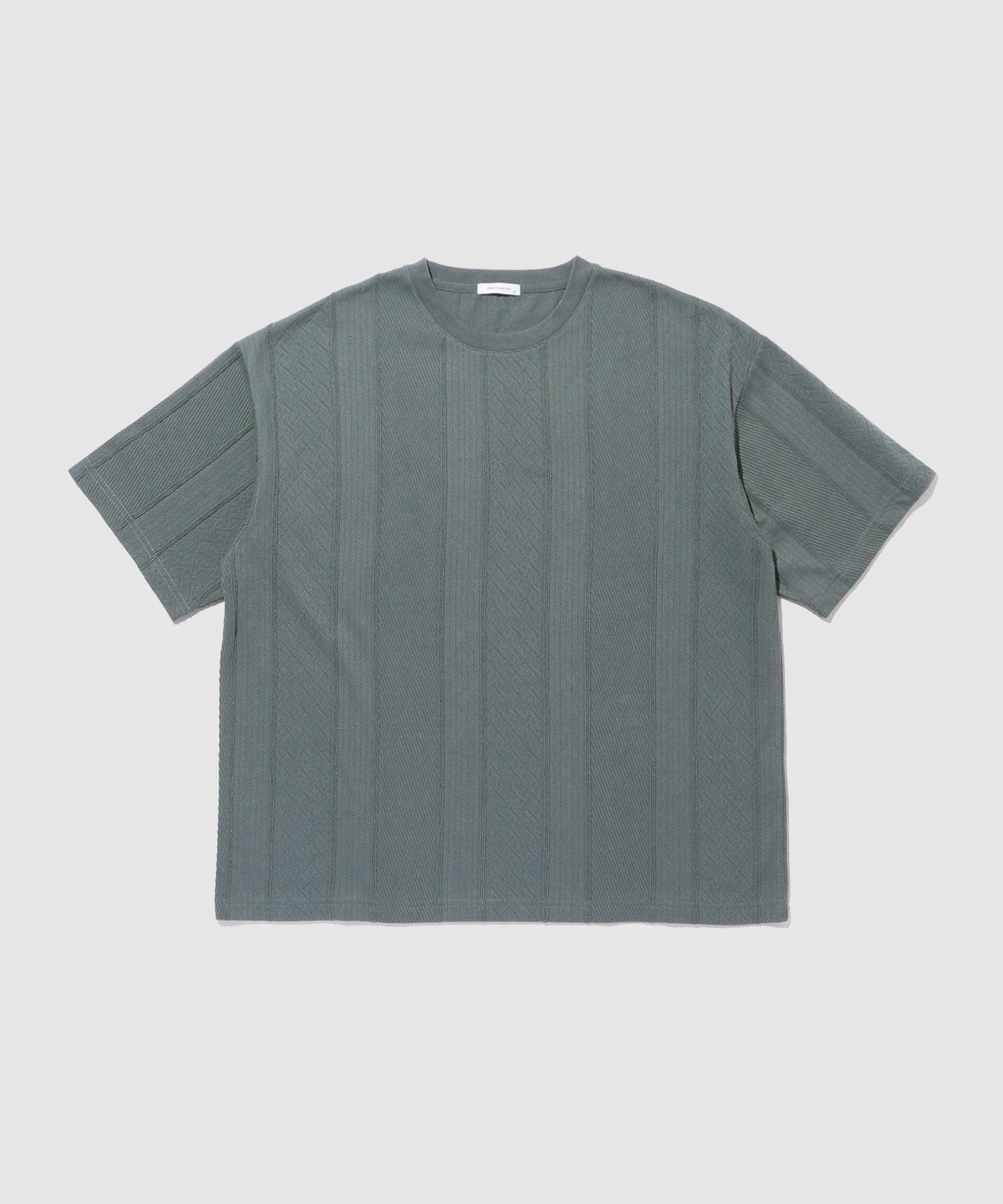 URBAN COLLECTION ローゲージ ジャガード半袖Tシャツ メンズ