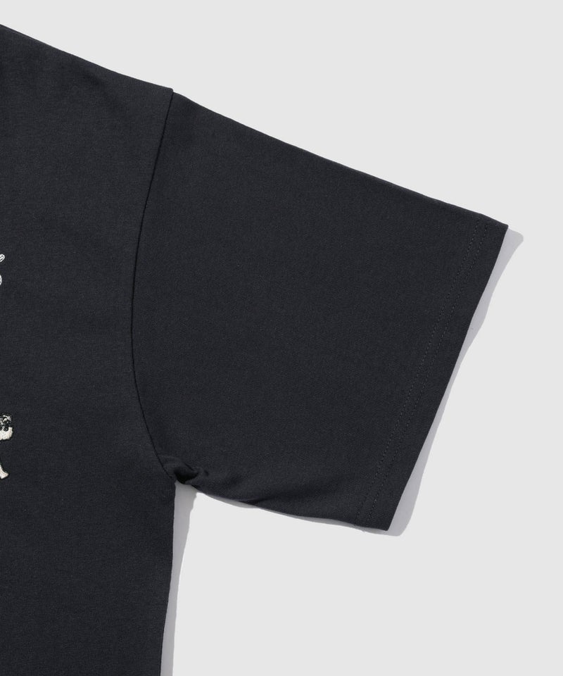 OZZY 刺繍 ニットボーダーポケット クルーネック 半袖Tシャツ メンズ メール便 対応商品商品画像-6