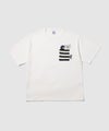 OZZY 刺繍 ニットボーダーポケット クルーネック 半袖Tシャツ メンズ メール便 対応商品商品サムネイル-11
