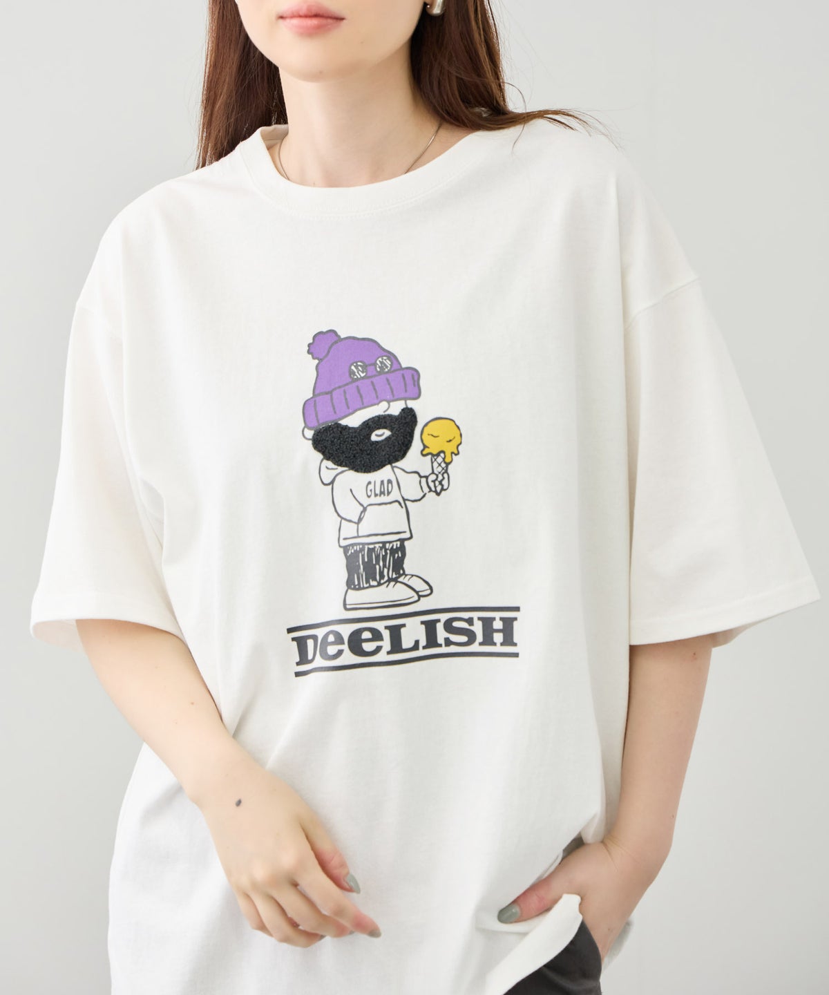 OZZY サガラ刺繍 クルーネック 半袖Tシャツ メンズ メール便 対応商品