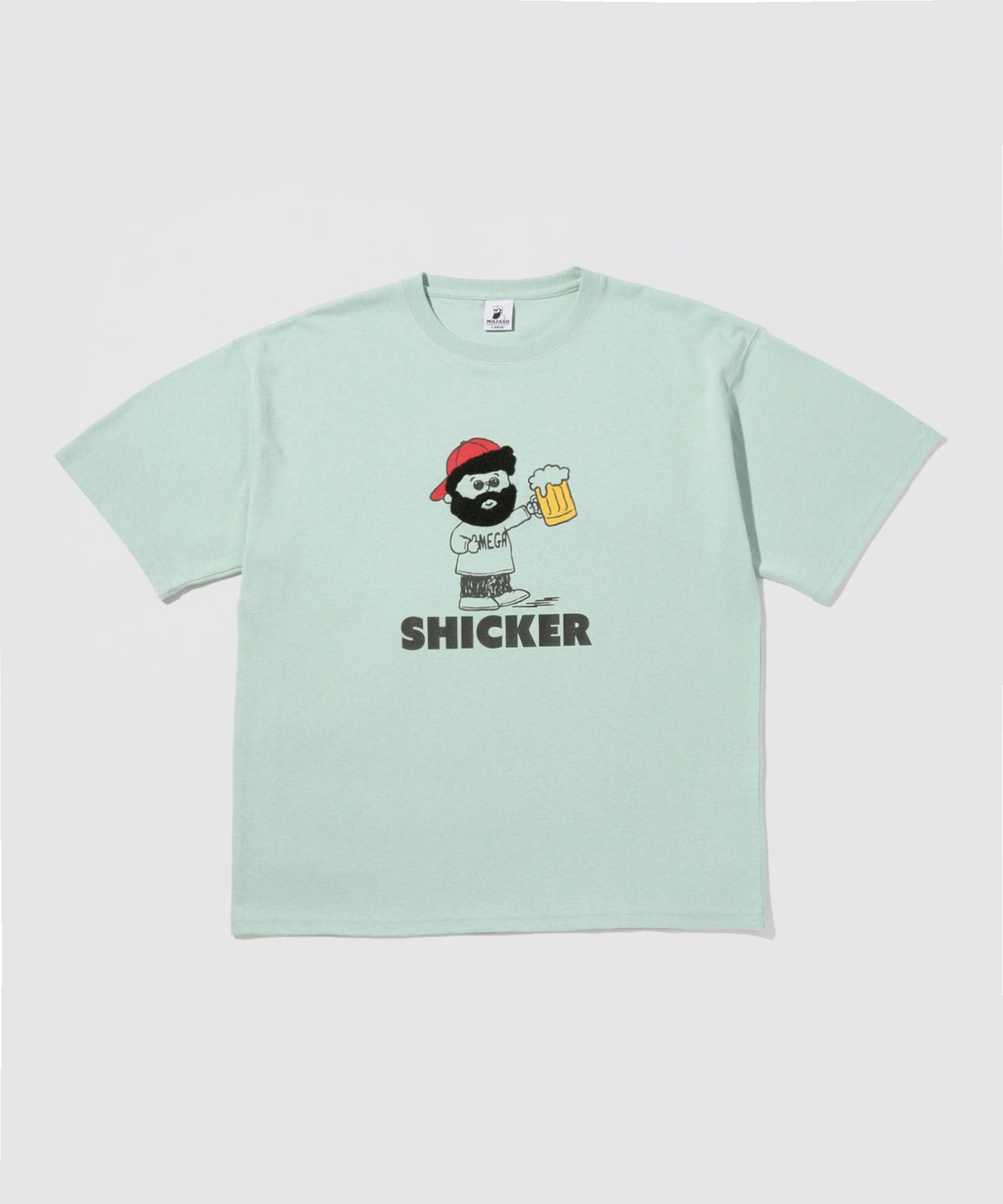 OZZY サガラ刺繍 クルーネック 半袖Tシャツ メンズ メール便 対応商品