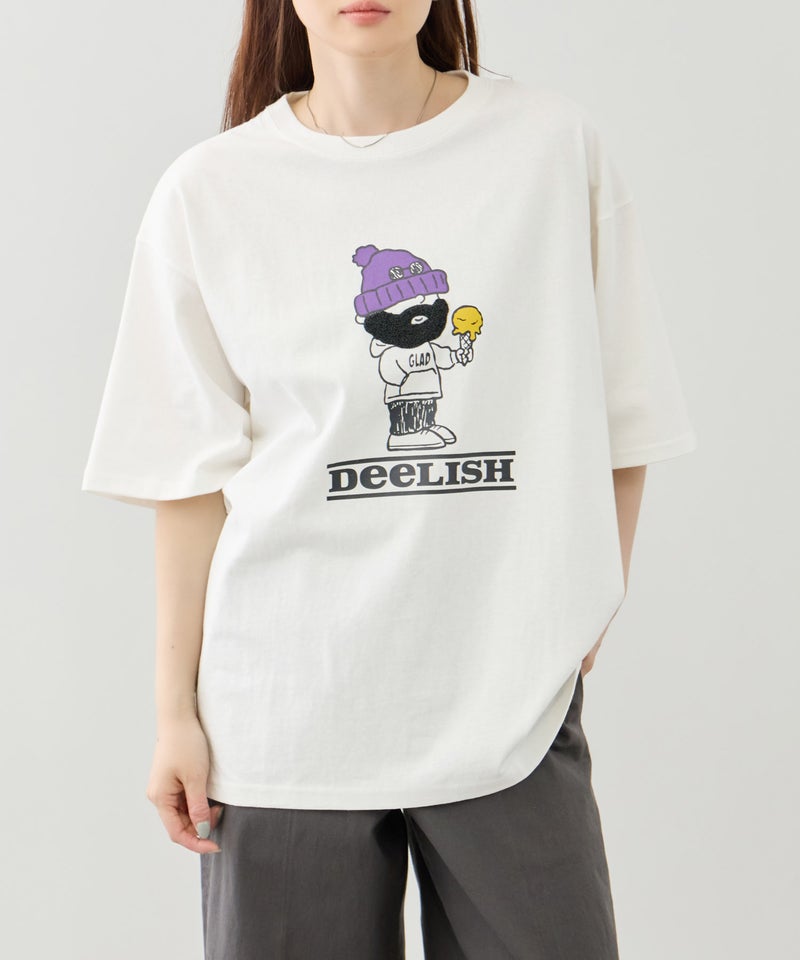 OZZY サガラ刺繍 クルーネック 半袖Tシャツ メンズ メール便 対応商品商品画像-5