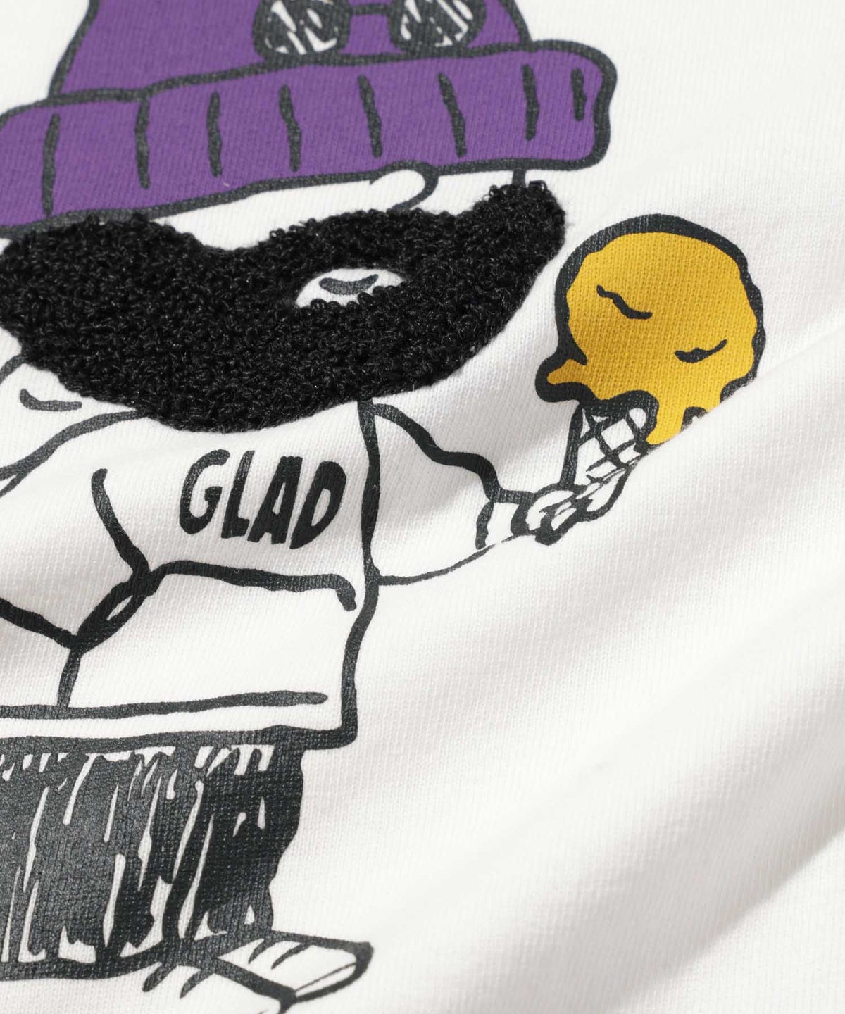 OZZY サガラ刺繍 クルーネック 半袖Tシャツ メンズ メール便 対応商品