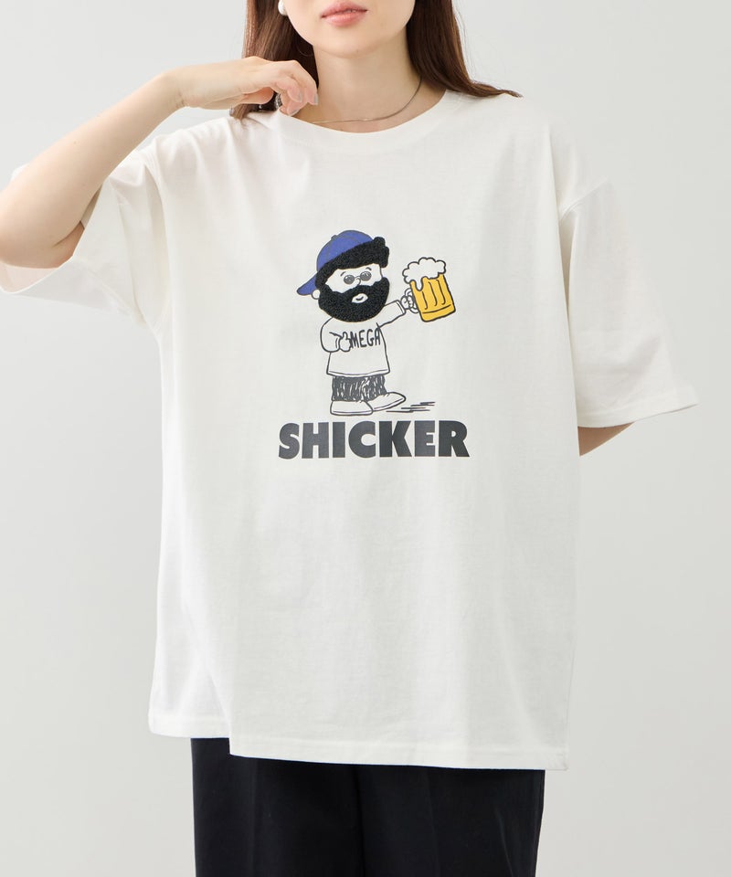 OZZY サガラ刺繍 クルーネック 半袖Tシャツ メンズ メール便 対応商品商品画像-8