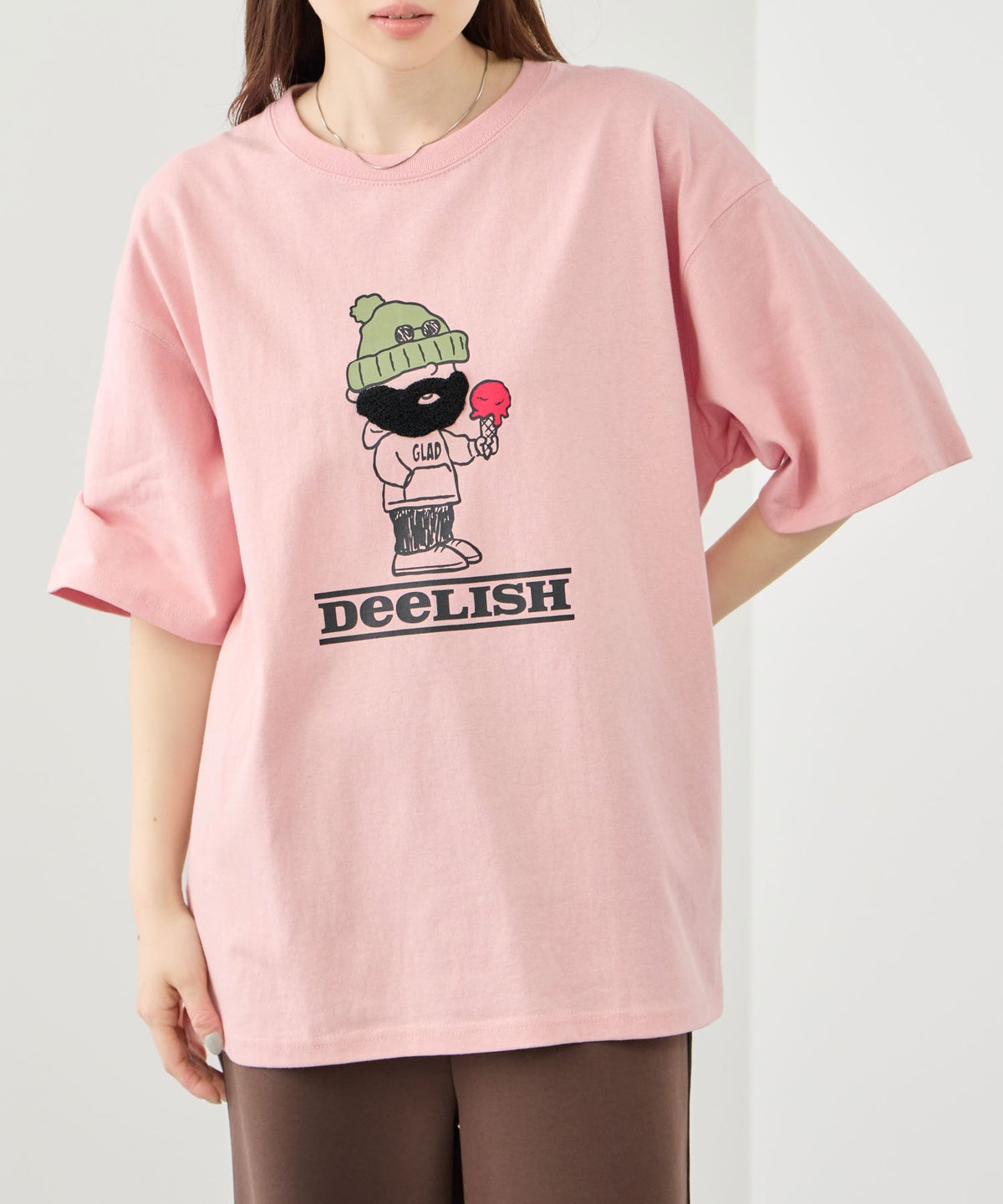 OZZY サガラ刺繍 クルーネック 半袖Tシャツ メンズ メール便 対応商品