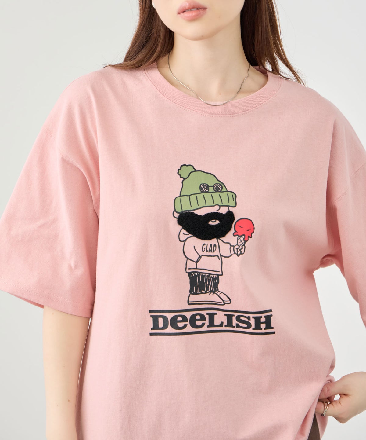OZZY サガラ刺繍 クルーネック 半袖Tシャツ メンズ メール便 対応商品