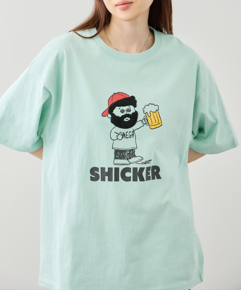 OZZY サガラ刺繍 クルーネック 半袖Tシャツ メンズ メール便 対応商品商品画像-15
