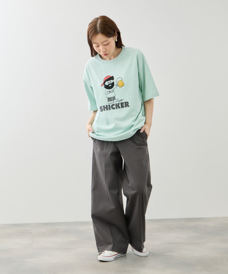 OZZY サガラ刺繍 クルーネック 半袖Tシャツ メンズ メール便 対応商品商品画像-16