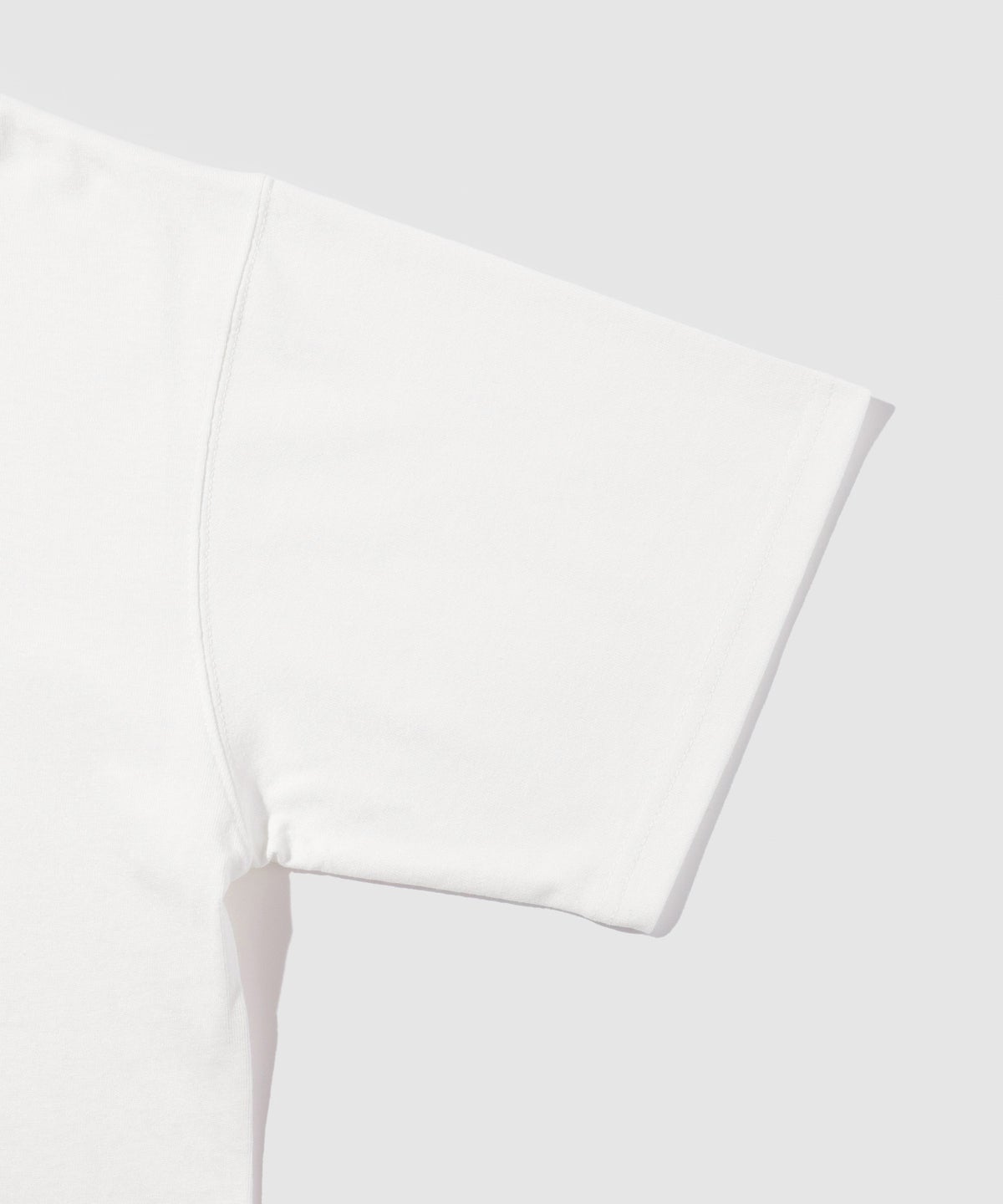 クマモチーフ サガラ刺繍＆アップリケ クルーネック 半袖Tシャツ メンズ メール便 対応商品