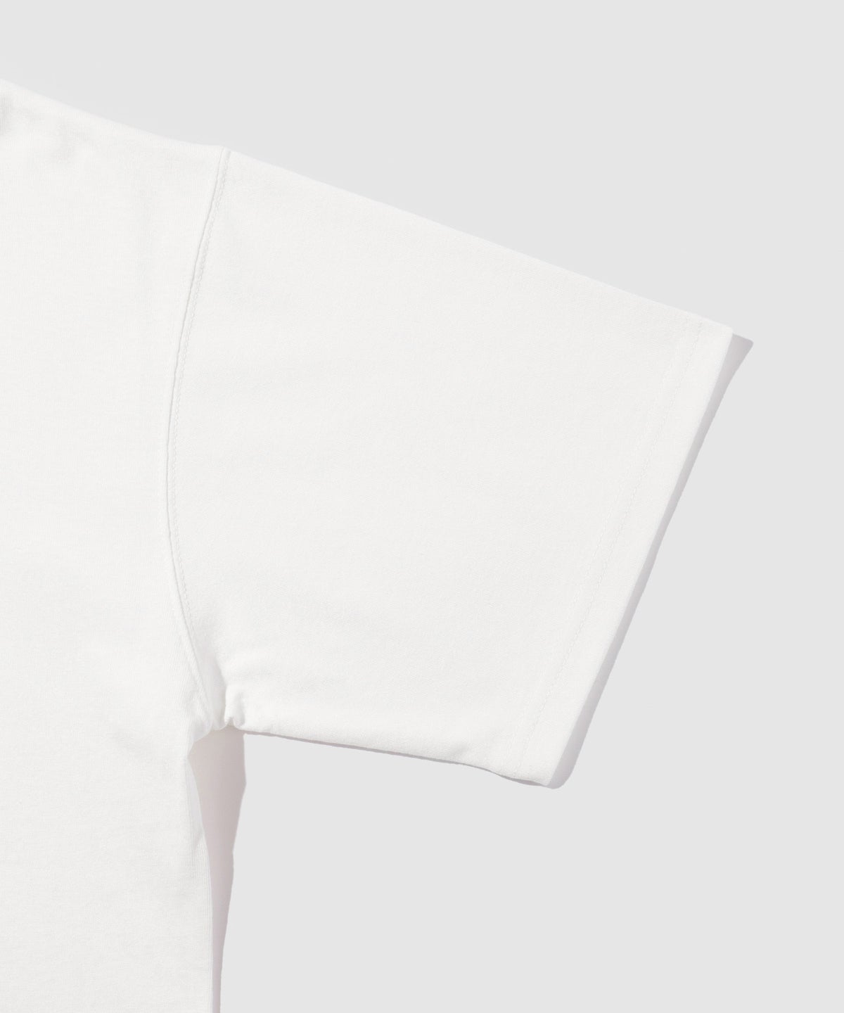 クマモチーフ サガラ刺繍＆アップリケ クルーネック 半袖Tシャツ メンズ メール便 対応商品