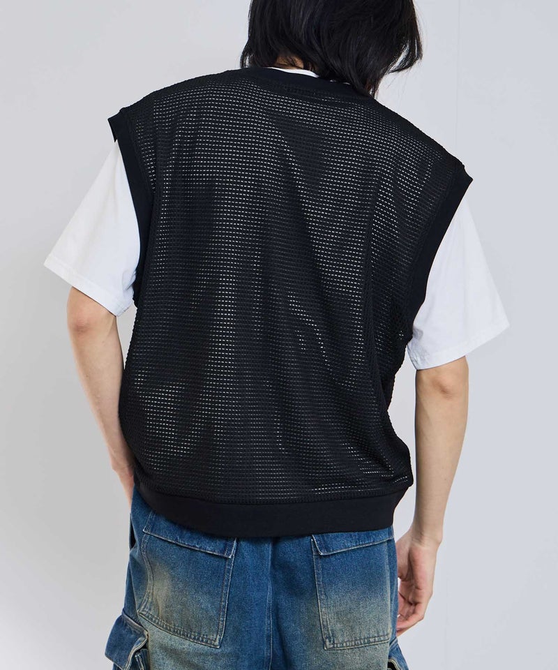 URBAN COLLECTION メッシュベストアンサンブル メンズ商品画像-4