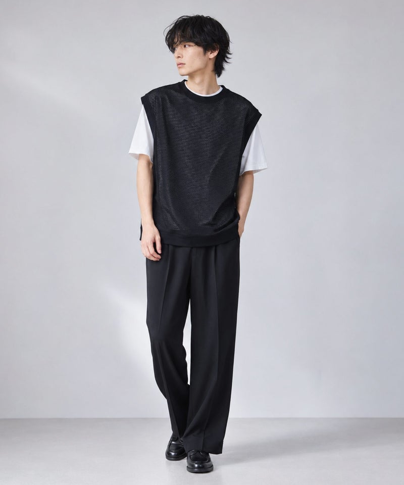 URBAN COLLECTION メッシュベストアンサンブル メンズ商品画像-4