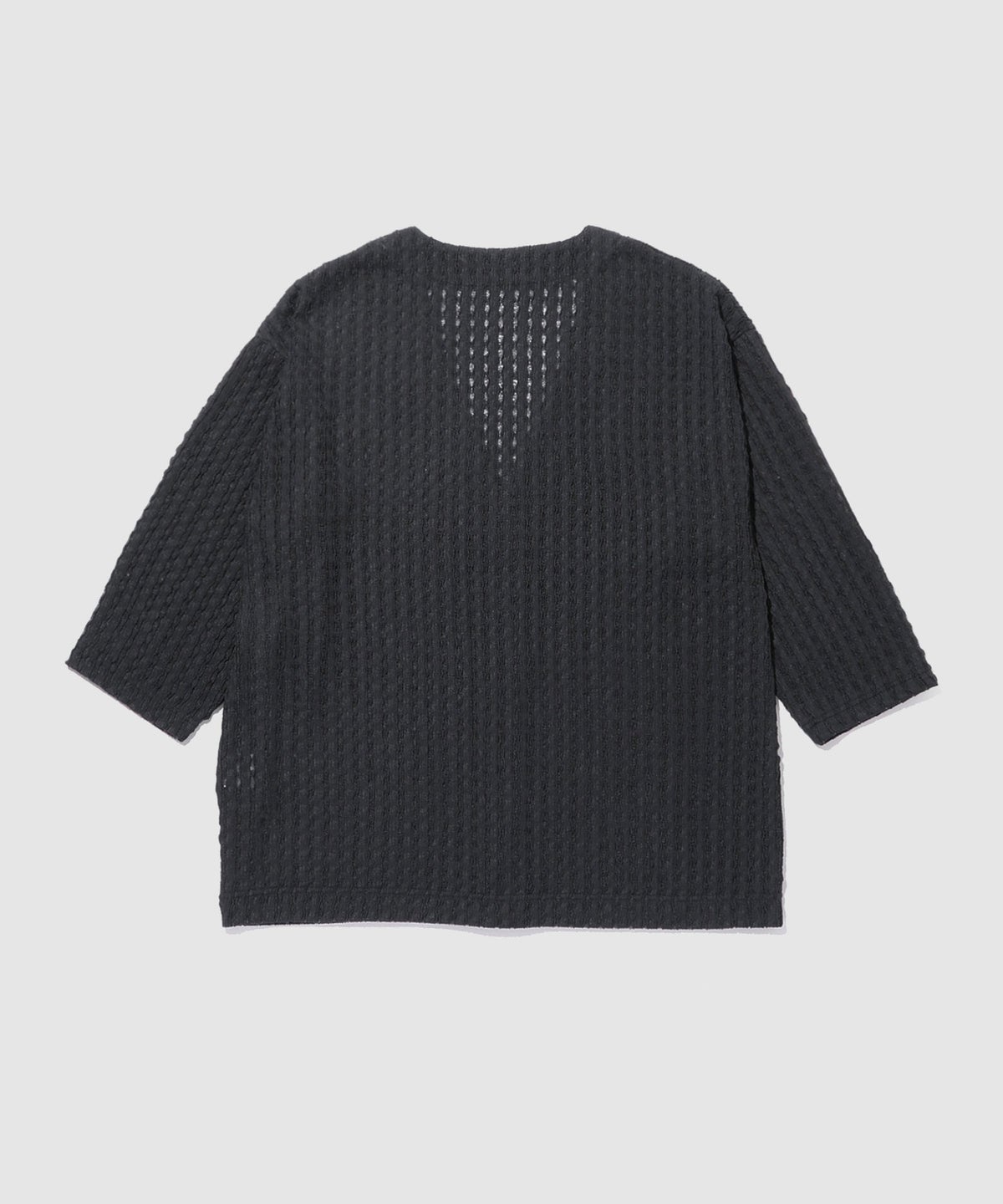 URBAN COLLECTION レース素材7分袖カーディガン メンズ