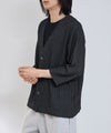 URBAN COLLECTION  レース素材7分袖カーディガン メンズ商品サムネイル-3
