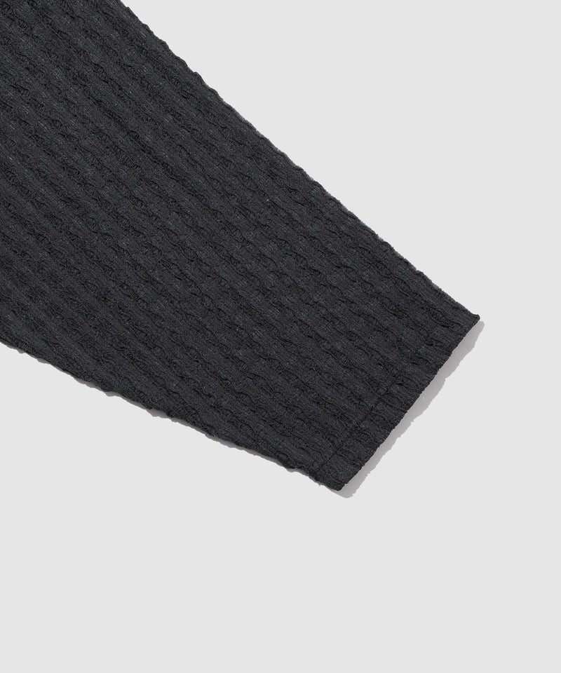 URBAN COLLECTION レース素材7分袖カーディガン メンズ商品画像-5