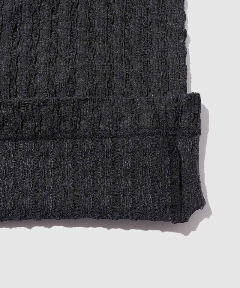 URBAN COLLECTION  レース素材7分袖カーディガン メンズ商品画像-7