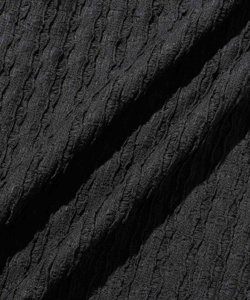 URBAN COLLECTION レース素材7分袖カーディガン メンズ商品画像-8