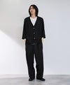 URBAN COLLECTION  レース素材7分袖カーディガン メンズ商品サムネイル-8
