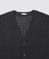URBAN COLLECTION  レース素材7分袖カーディガン メンズ商品サムネイル-12