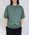 URBAN COLLECTION オーバーサイズ ハイゲージ ニットポロシャツ メンズ商品サムネイル-1