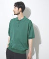 URBAN COLLECTION  オーバーサイズ ハイゲージ ニットポロシャツ メンズ商品サムネイル-1