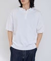 URBAN COLLECTION オーバーサイズ ハイゲージ ニットポロシャツ メンズ商品サムネイル-2