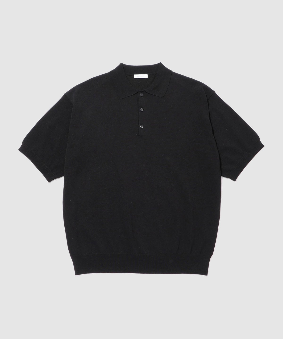 URBAN COLLECTION オーバーサイズ ハイゲージ ニットポロシャツ メンズ